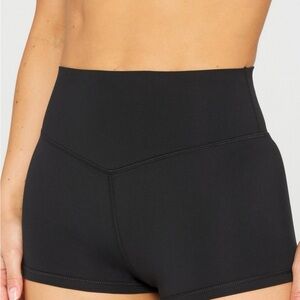 Fabletics Black High-Waist Women's Shorts